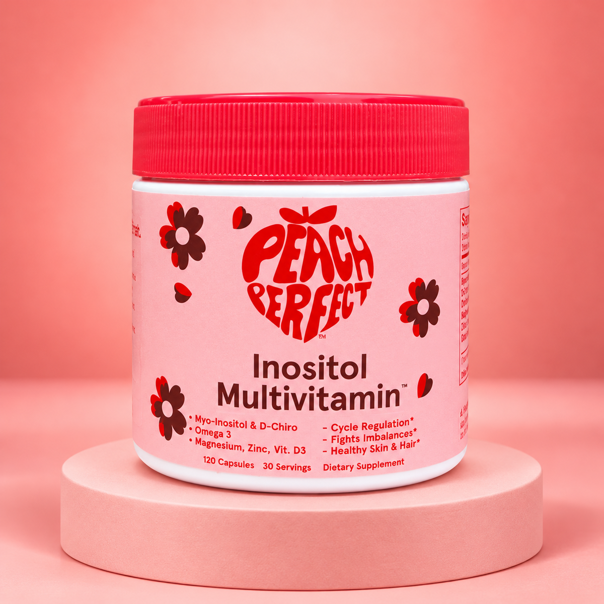 Peach Perfect Inositol – Multivitamínico para Mujeres
