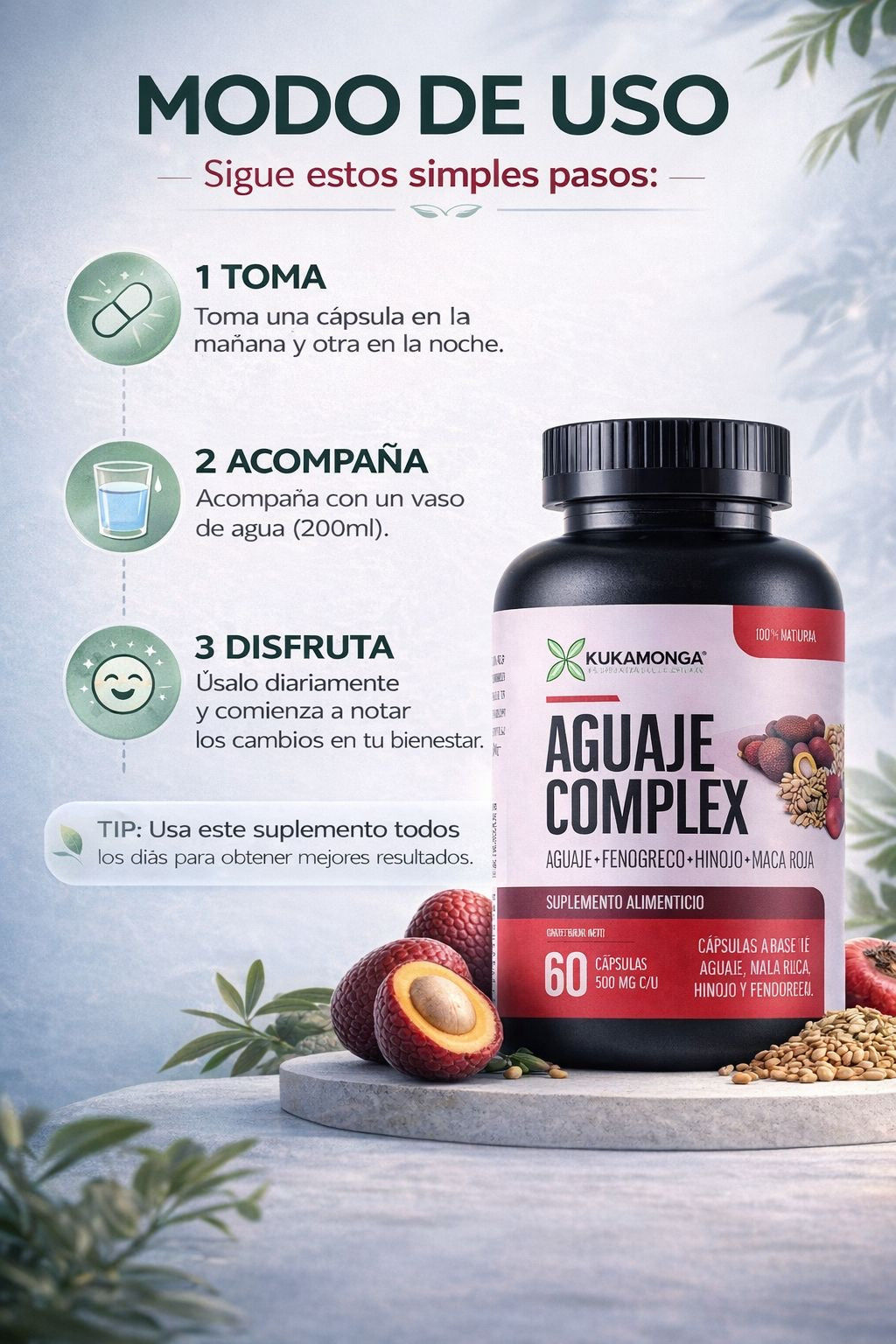 AGUAJE COMPLEX 500mg