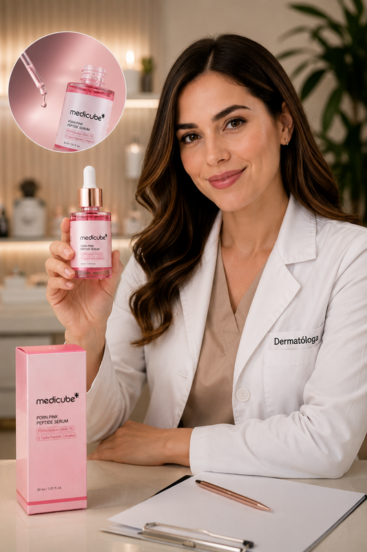 😍❤️Medicube PDRN Pink Peptide Serum — Sérum Coreano Glass Skin 30ml