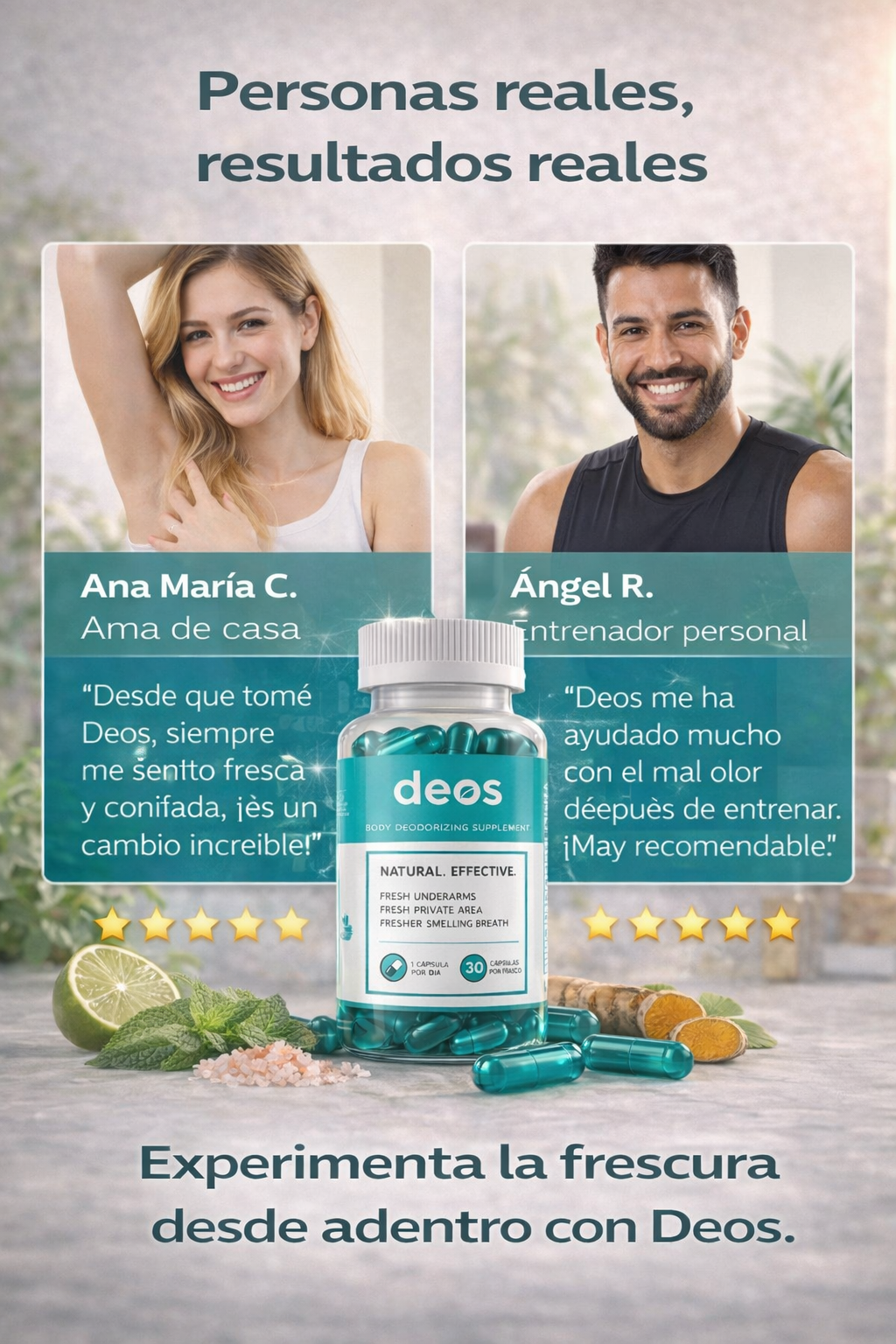 Deos - Control del mal olor corporal