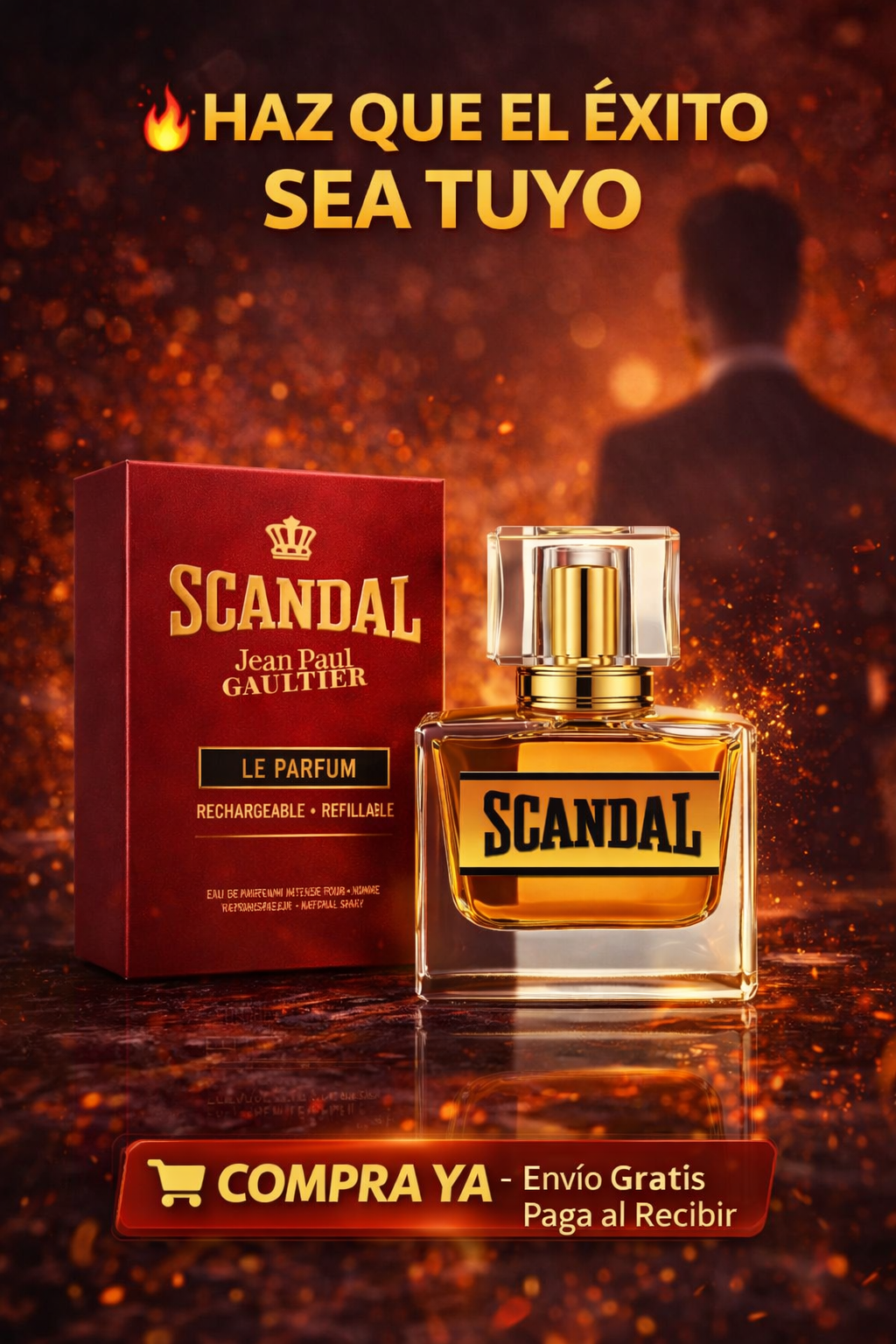 SCANDAL LE PARFUM - Fragancia Para Hombres Con Presencia 30ML