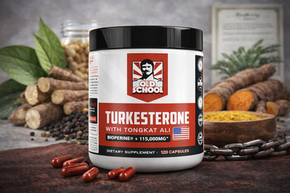 TURKESTERONE 120 CÁPSULA: Rompe tu límite físico -Más fuerza, Más rendimiento.