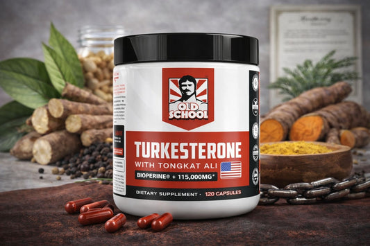 TURKESTERONE 120 CÁPSULA: Rompe tu límite físico -Más fuerza, Más rendimiento.
